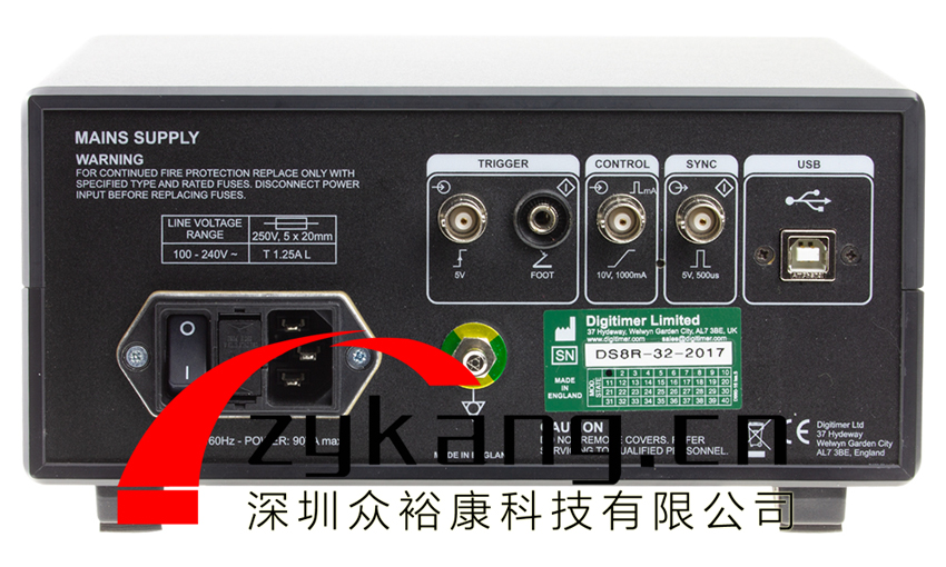 Digitimer DS8R雙相恒流刺激器，DS8R恒流刺激器