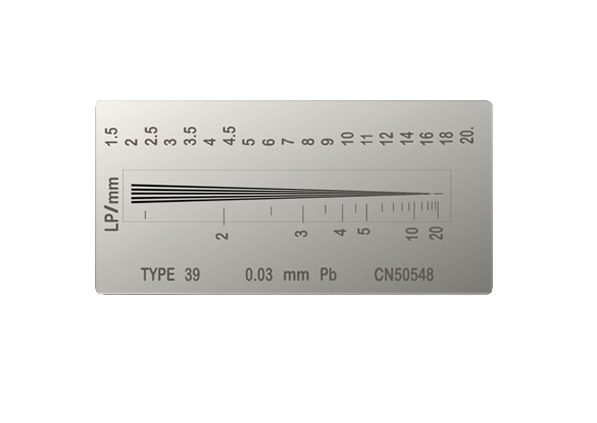 Kowotest 39無損檢測線對卡，Type 39X射線分辨率測試卡