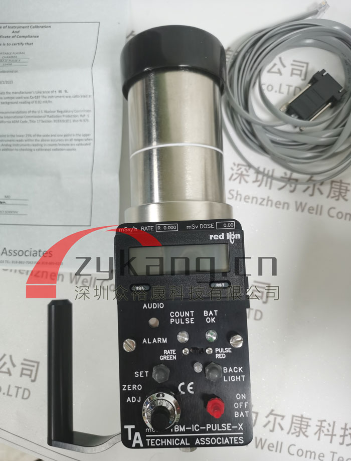 TBM-IC-Pulse-X納秒級電離室輻射儀，TBM-IC-Pulse-X電離室輻射儀