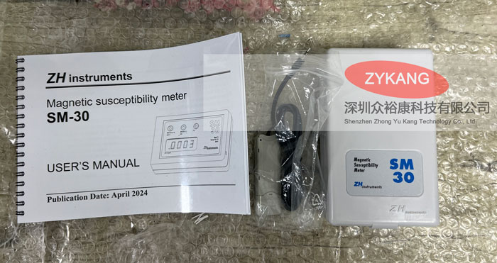 ZHinstruments SM 30磁化率儀，SM30巖石磁化率儀實(shí)拍圖